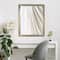 Head West Classic Gold Metal Framed Wall Mirror - 40" x 30"